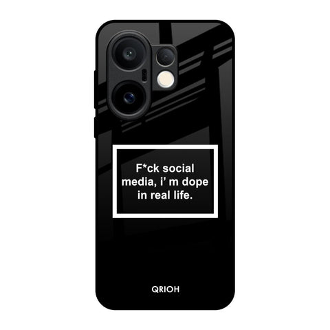 Dope In Life Vivo X200 FE 5G Glass Back Cover Online