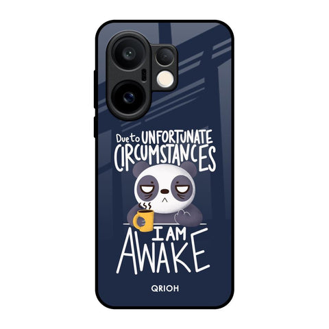 Struggling Panda Vivo X200 FE 5G Glass Back Cover Online