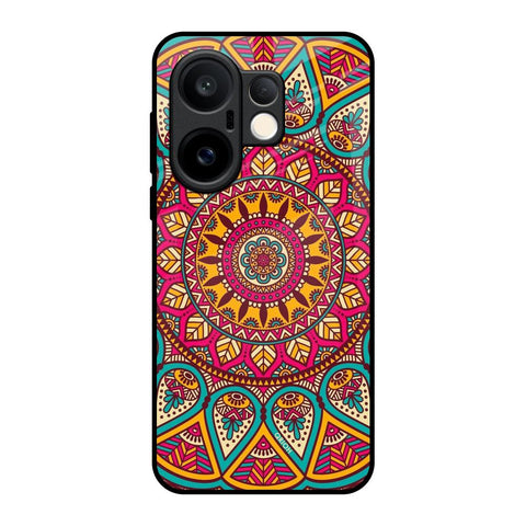 Elegant Mandala Vivo X200 FE 5G Glass Back Cover Online
