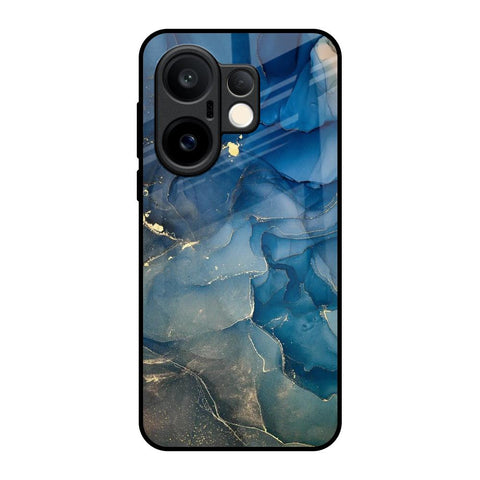 Blue Cool Marble Vivo X200 FE 5G Glass Back Cover Online