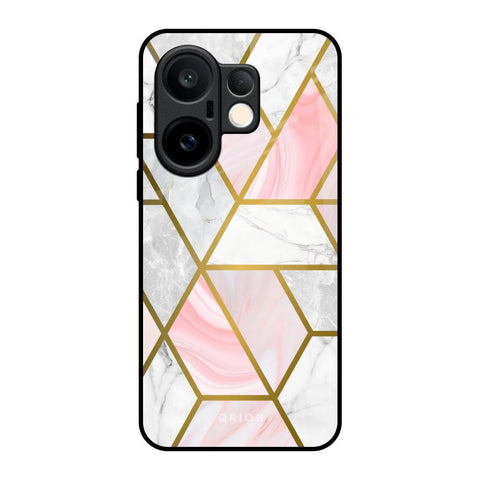 Geometrical Marble Vivo X200 FE 5G Glass Back Cover Online