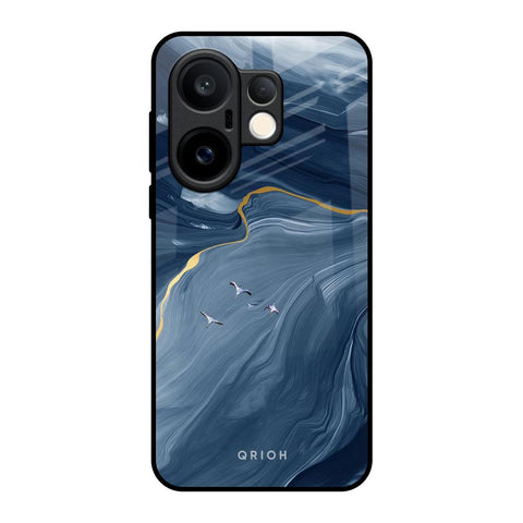 Deep Ocean Marble Vivo X200 FE 5G Glass Back Cover Online