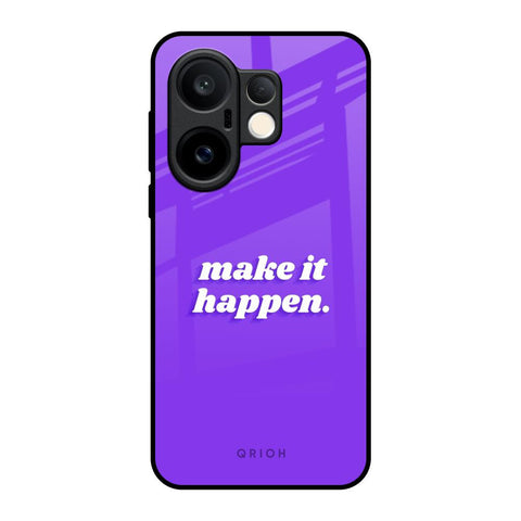 Make it Happen Vivo X200 FE 5G Glass Back Cover Online