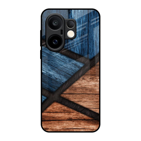 Wooden Tiles Vivo X200 FE 5G Glass Back Cover Online