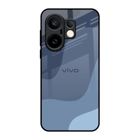 Navy Blue Ombre Vivo X200 FE 5G Glass Back Cover Online