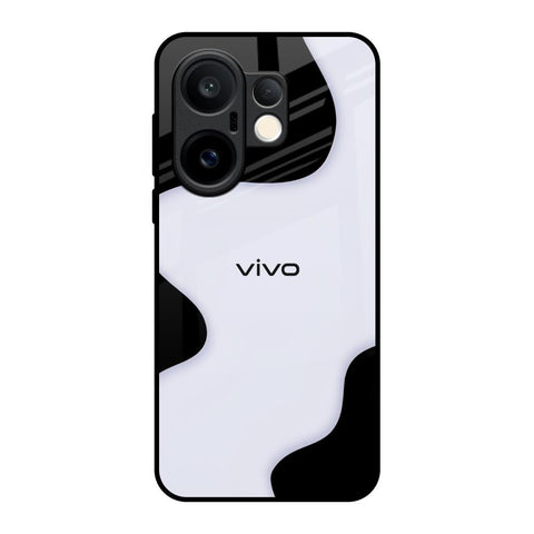 Wheat Cream Wavy Vivo X200 FE 5G Glass Back Cover Online