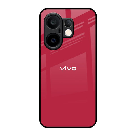 Solo Maroon Vivo X200 FE 5G Glass Back Cover Online