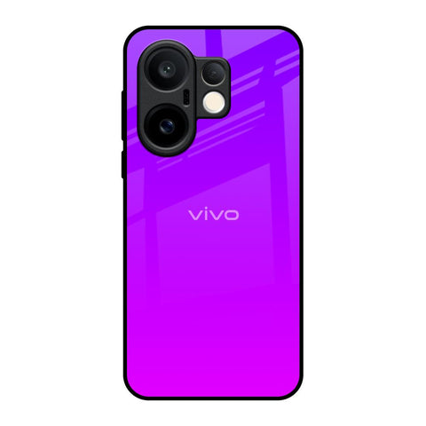 Purple Pink Vivo X200 FE 5G Glass Back Cover Online