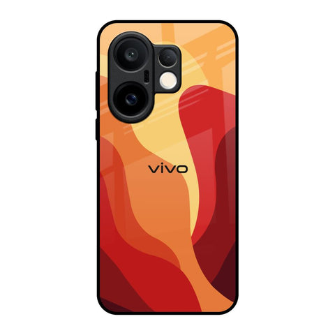 Magma Color Pattern Vivo X200 FE 5G Glass Back Cover Online