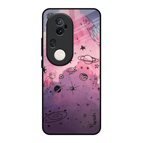 Space Doodles Vivo T4 Ultra 5G Glass Back Cover Online