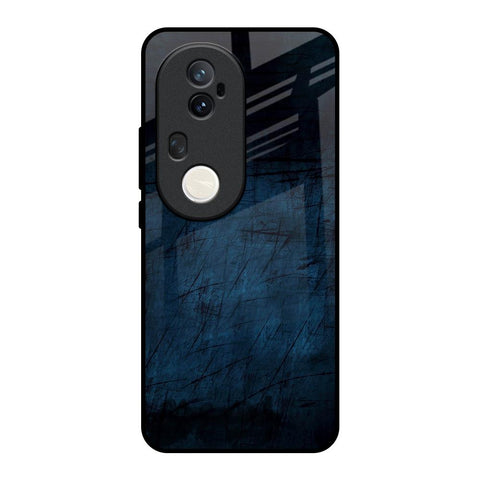 Dark Blue Grunge Vivo T4 Ultra 5G Glass Back Cover Online