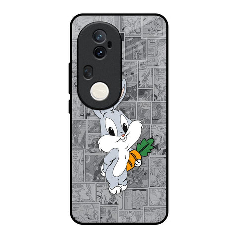 Cute Baby Bunny Vivo T4 Ultra 5G Glass Back Cover Online