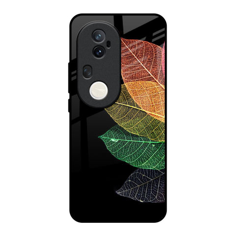 Colorful Leaves Vivo T4 Ultra 5G Glass Back Cover Online