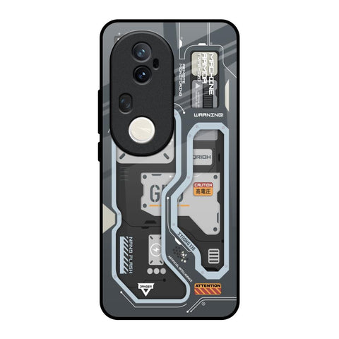 Retro Futuristic Vivo T4 Ultra 5G Glass Back Cover Online