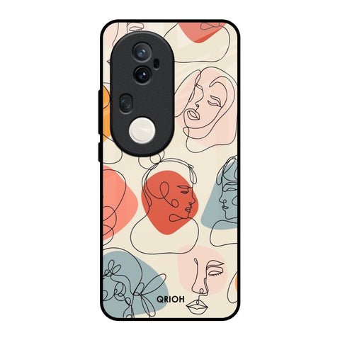Abstract Faces Vivo T4 Ultra 5G Glass Back Cover Online