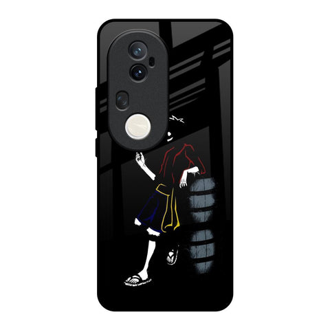 Luffy Line Art Vivo T4 Ultra 5G Glass Back Cover Online