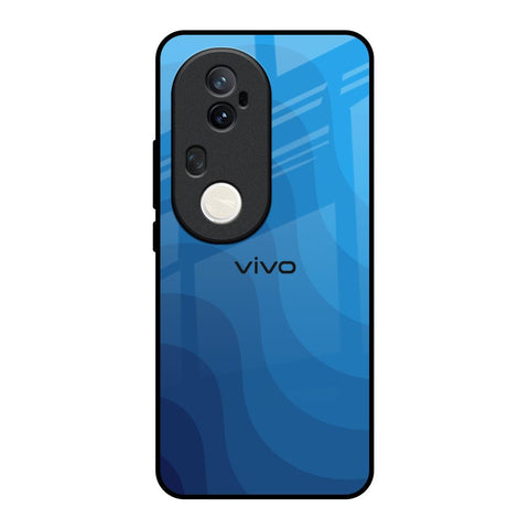 Blue Wave Abstract Vivo T4 Ultra 5G Glass Back Cover Online