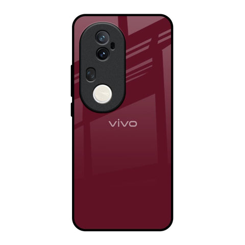 Classic Burgundy Vivo T4 Ultra 5G Glass Back Cover Online