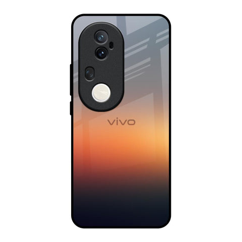 Aesthetic Orange Vivo T4 Ultra 5G Glass Back Cover Online