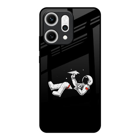 Space Traveller Oppo Reno14 5G Glass Back Cover Online