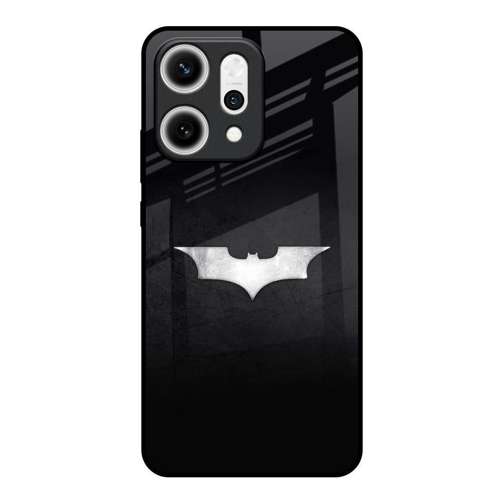 Super Hero Logo Oppo Reno14 5G Glass Back Cover Online