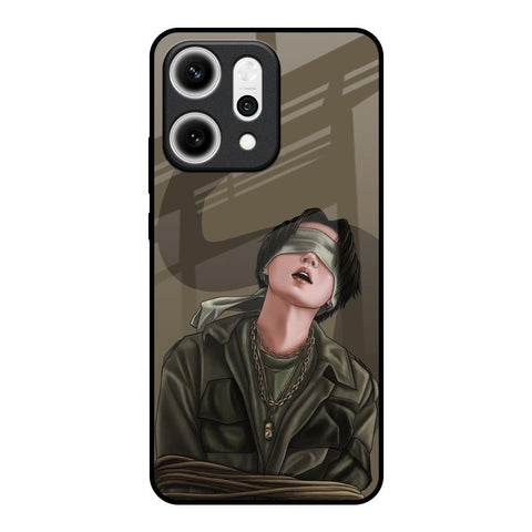 Blind Fold Oppo Reno14 5G Glass Back Cover Online
