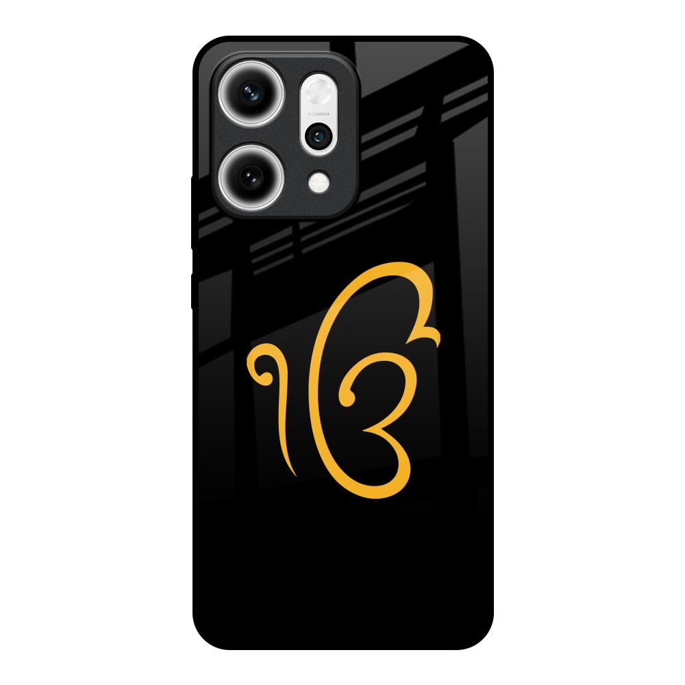 Luxury Fashion Initial Oppo Reno14 5G Glass Back Cover Online