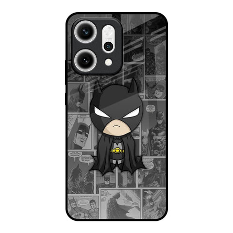 Cartoon Art Oppo Reno14 5G Glass Back Cover Online