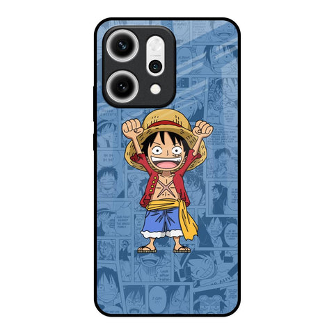 Chubby Anime Oppo Reno14 5G Glass Back Cover Online