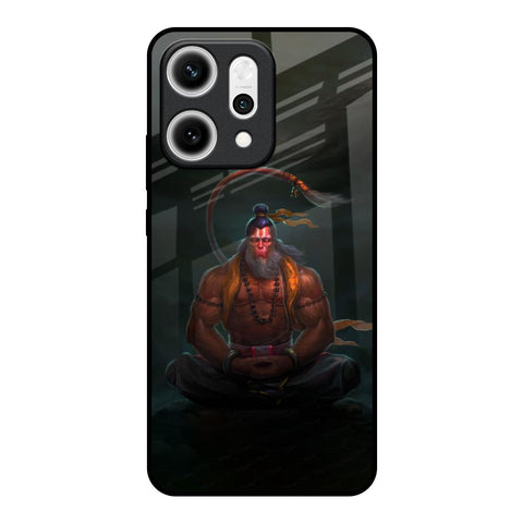 Lord Hanuman Animated Oppo Reno14 5G Glass Back Cover Online
