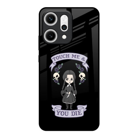 Touch Me & You Die Oppo Reno14 5G Glass Back Cover Online