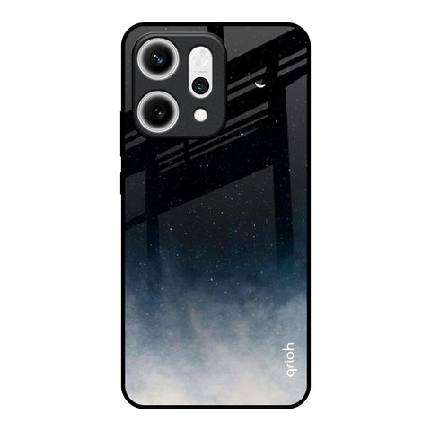 Black Aura Oppo Reno14 5G Glass Back Cover Online