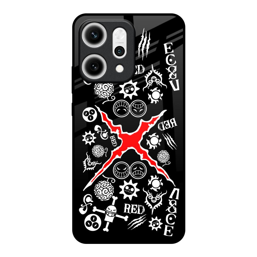 Red Zone Oppo Reno14 5G Glass Back Cover Online