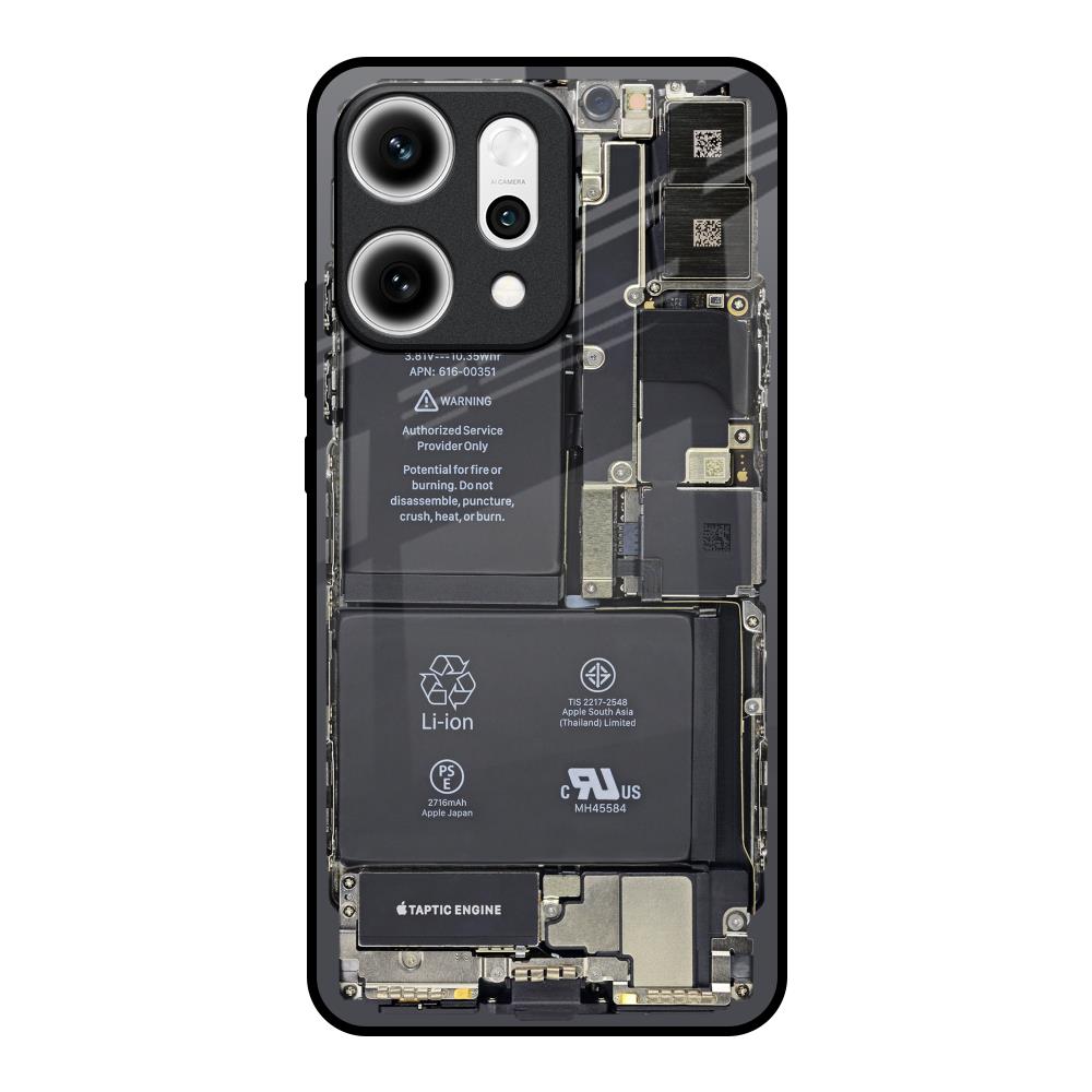 Skeleton Inside Oppo Reno14 5G Glass Back Cover Online