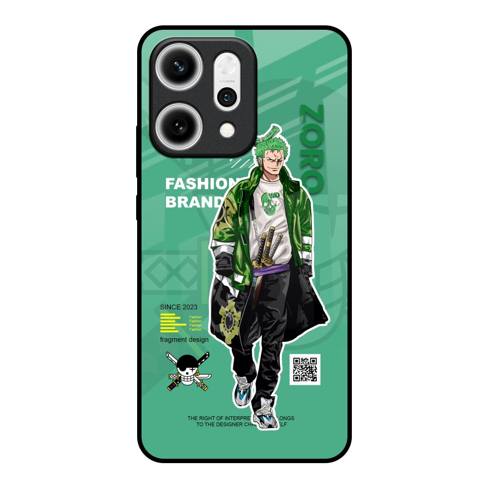 Zoro Bape Oppo Reno14 5G Glass Back Cover Online