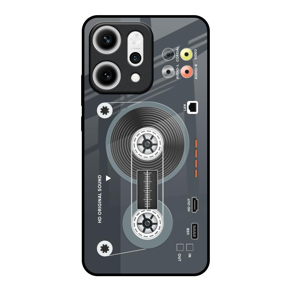 Retro Recorder Oppo Reno14 5G Glass Back Cover Online