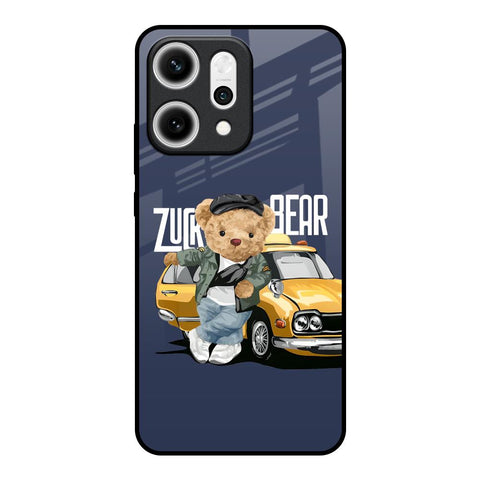 Adventurous Bear Oppo Reno14 5G Glass Back Cover Online