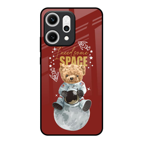 Astronaut Bear Oppo Reno14 5G Glass Back Cover Online
