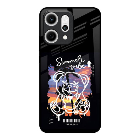 Summer Vibe Oppo Reno14 5G Glass Back Cover Online