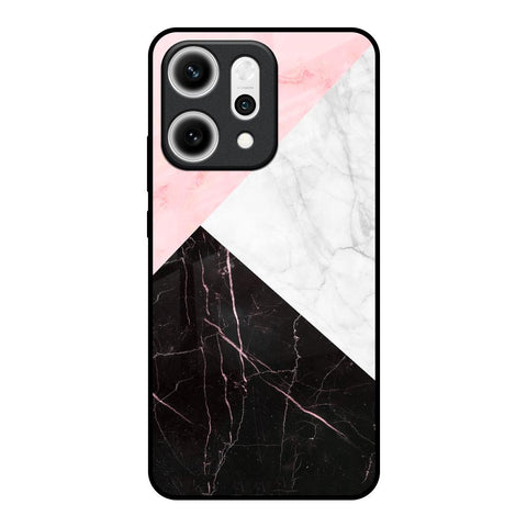Marble Collage Art Oppo Reno14 5G Glass Back Cover Online