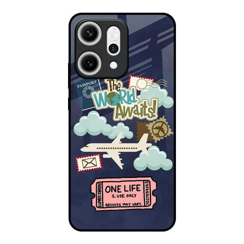Tour The World Oppo Reno14 5G Glass Back Cover Online