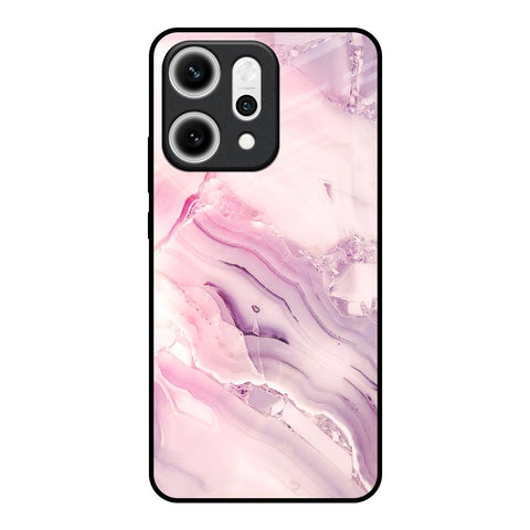 Diamond Pink Gradient Oppo Reno14 5G Glass Back Cover Online