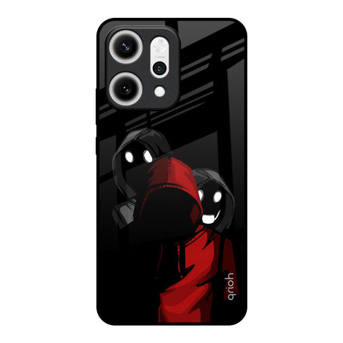 Shadow Character Oppo Reno14 5G Glass Back Cover Online