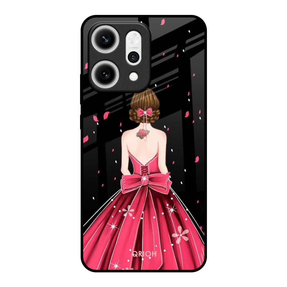 Fashion Princess Oppo Reno14 5G Glass Back Cover Online