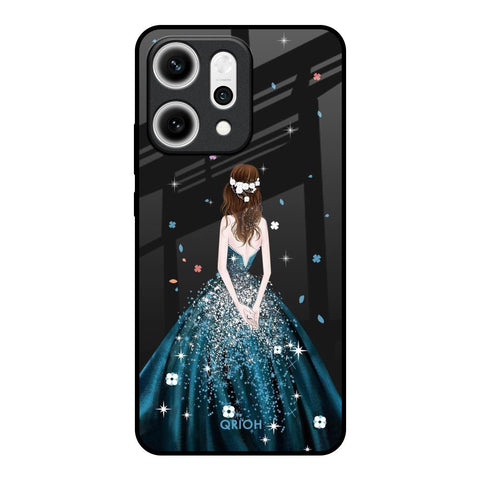 Queen Of Fashion Oppo Reno14 5G Glass Back Cover Online