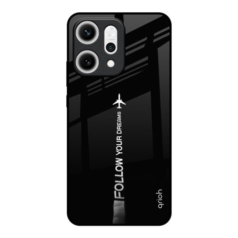 Follow Your Dreams Oppo Reno14 5G Glass Back Cover Online