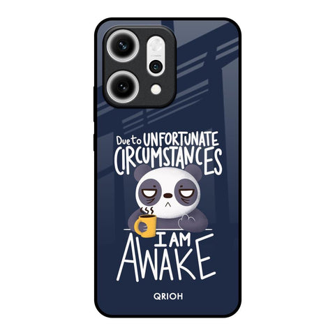 Struggling Panda Oppo Reno14 5G Glass Back Cover Online