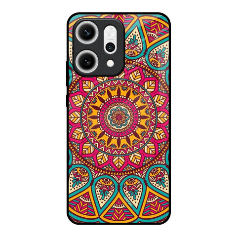 Elegant Mandala Oppo Reno14 5G Glass Back Cover Online