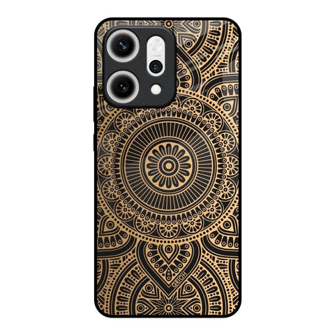 Luxury Mandala Oppo Reno14 5G Glass Back Cover Online