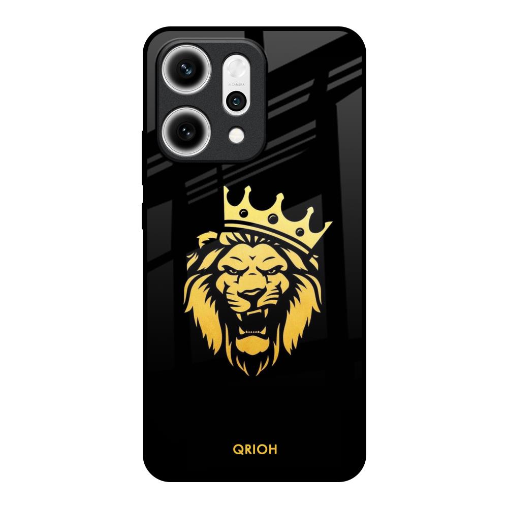 Lion The King Oppo Reno14 5G Glass Back Cover Online